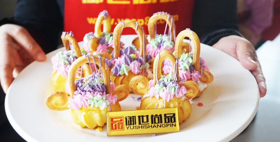 学员作品-花篮泡芙